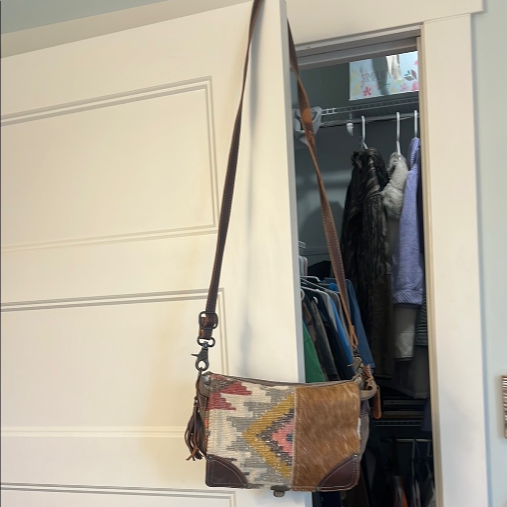 Myra Bag Multicolor Geometric Crossbody
